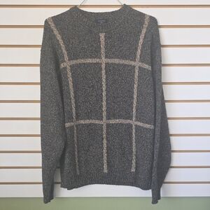 Dockers Mens Plaid Cotton Knit Sweater XXL